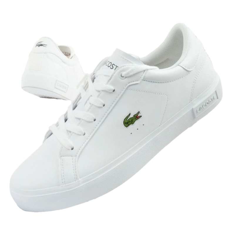 Lacoste powercourt skor 0721 741suj001421g vit