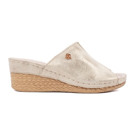 Goodin Golden Summer Summies Women's Wedges gyllene