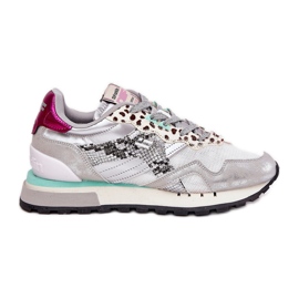 Sneakers Women's Sports Shoes D.Franklin DFSH378006 Silver silver-