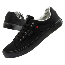 Lee Cooper Shoes Herr LCW-22-31-0897M Black Sneakers svart