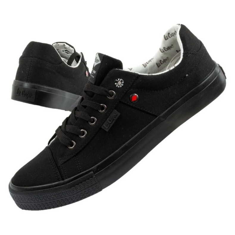 Lee Cooper Shoes Herr LCW-22-31-0897M Black Sneakers svart