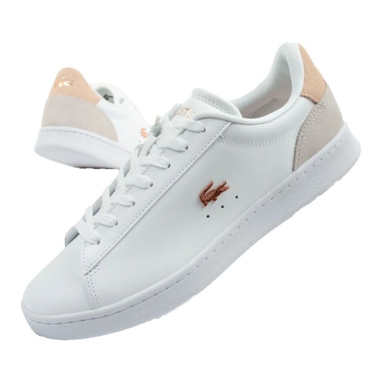 Lacoste Carnaby Shoes Women's White Sneakers 748SFA00161Y9 vit