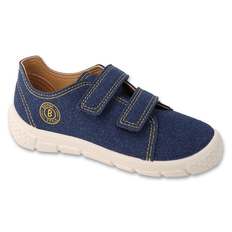 Befado sportläderinlägg för barn 909X006 marinblå