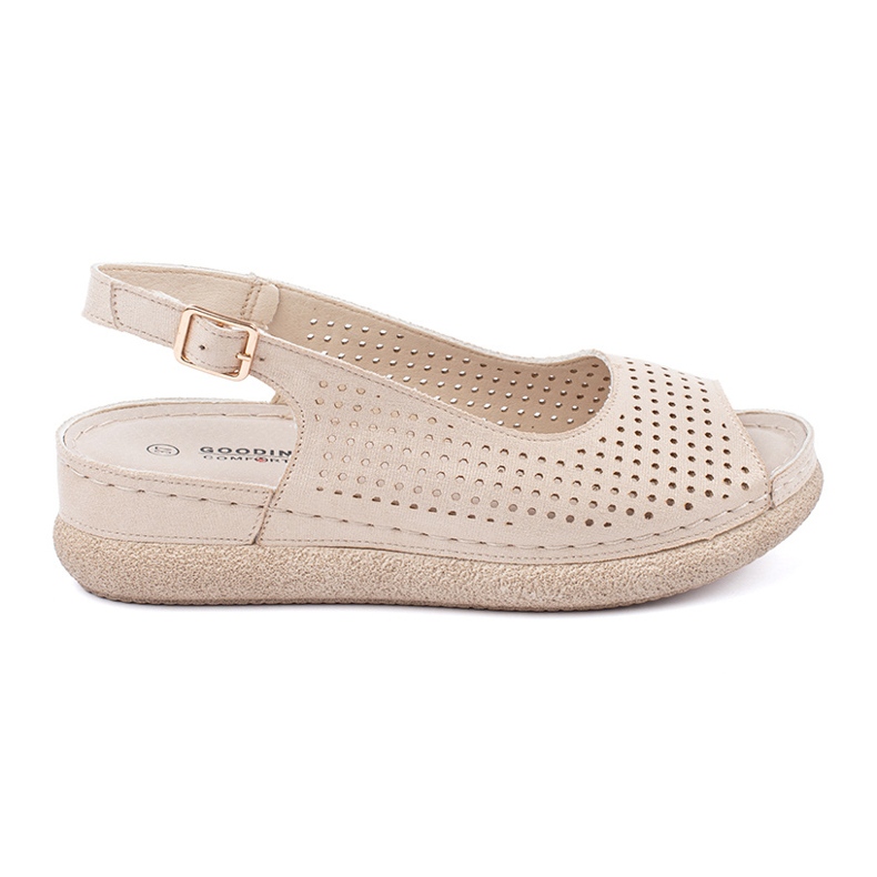 Goodin Lätt hassel bekväma sandaler gyllene