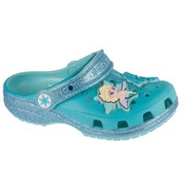Crocs Classic Frozen Elsa Clog Flip Flops 210235-90H blå