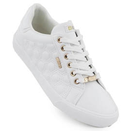 Kvinnors sneakers Ecoski White Big Star RR274322 vit