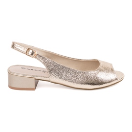 Goodin Gyllene låghöjda sandaler