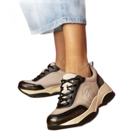 Grå sportsneakers kvinnor