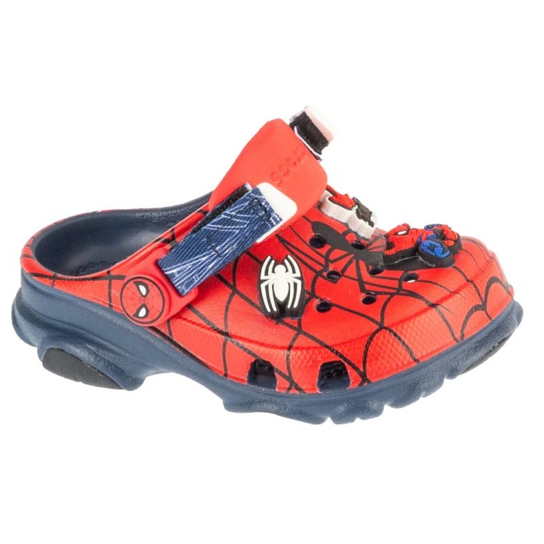 Crocs Spiderman All Terain Clog T 209258-410 flip-flops röd
