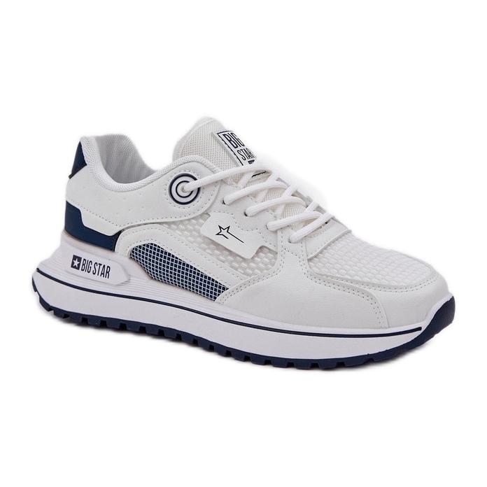 Sneakers Women's Shoes Big Star NN274A103 Vit med blått