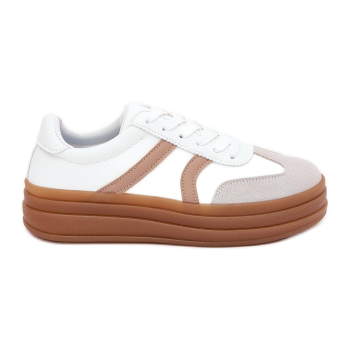 Evento Platformsneakers dam, vit