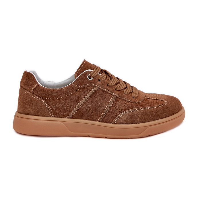 Evento Suede Low Women's Brown Sneakers brun