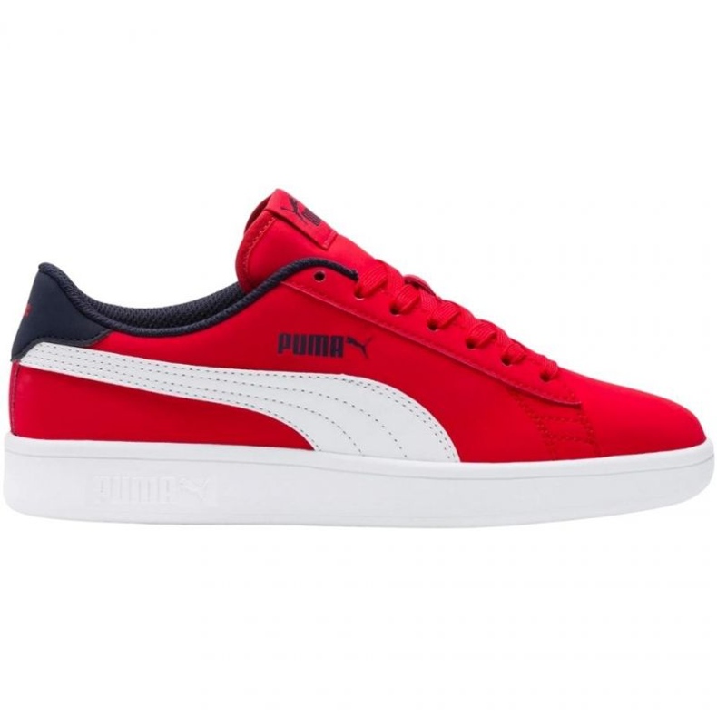 Puma Smash v2 Buck High Risk skor 365182 07 röd