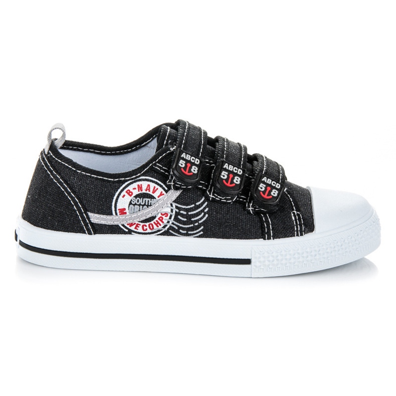 American Club Denim sneakers svart