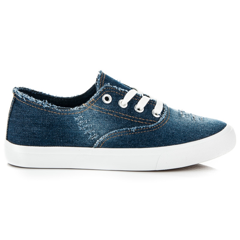 American Club Denim sneakers blå