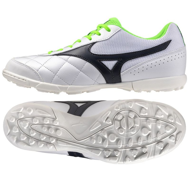 Fotbollskor Mizuno Morelia Sala Club TF Q1GB251610 vit
