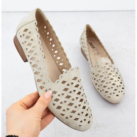 Women's Openwork Shoes Golden Jezzi Asa222-8 gyllene