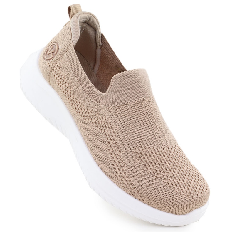 Kvinnors sportskor gled Beige Vinceza 17367