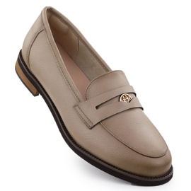 Cambell Läderskor, kvinnors beige camell 00664