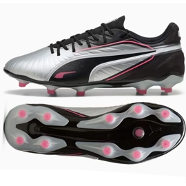 Puma King Match FG/AG 108315-02 Fotbollsskor grå