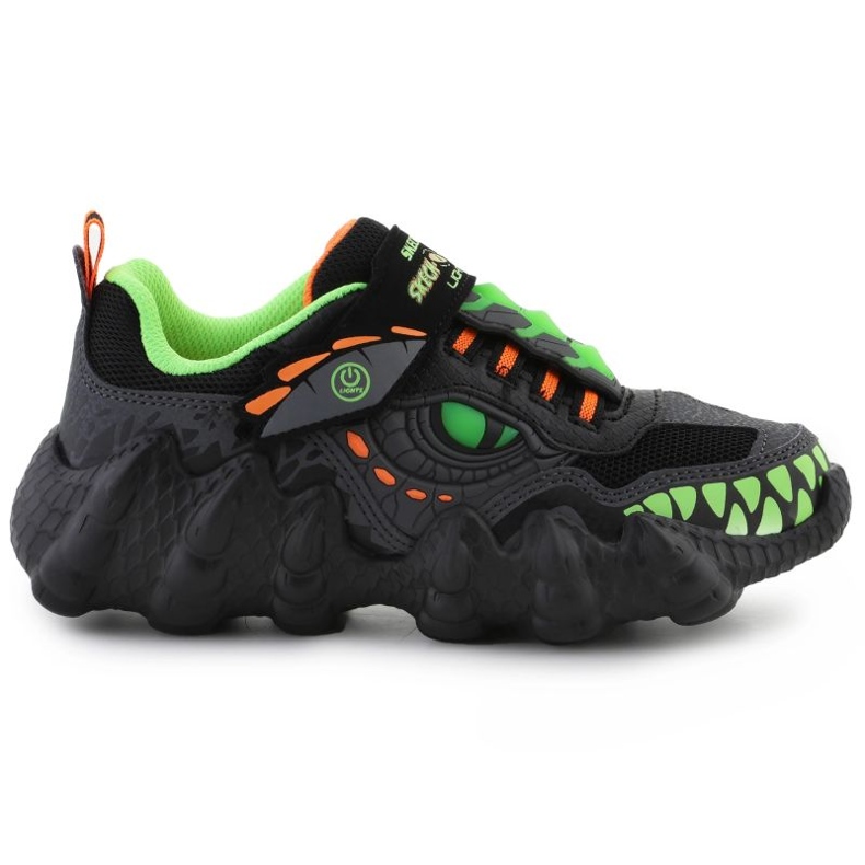 Skechers Skech-a-Saurus-Dino 400112L-BKLM Shine Shoes svart