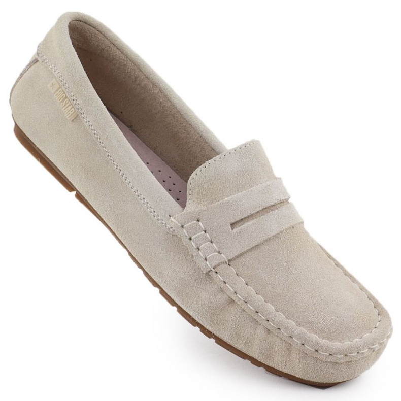 Kvinnors Big Star RR274947 Kvinnors mockasiner beige