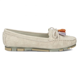 Filippo DP6136/25 Be Leather Loafers beige