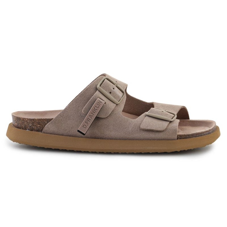 D.Franklin Vibe Sandals Buckle DFSH407001-Tup brun