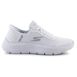 Skechers Slip-Inss: GO Walk Flex-Grand Entry 124836-WHT-skor vit