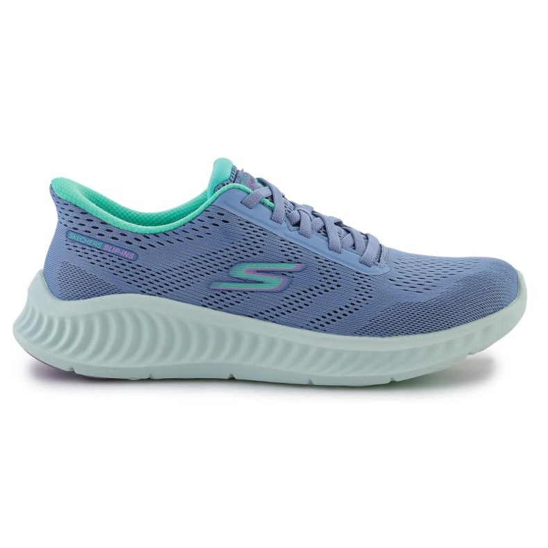 Skechers Slip-Inss: Gå Walk Now-Khloe 125643-BLG-skor blå