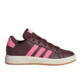 Adidas Grand Court 2.0 Livsstil Tennis LACE-UP JR JR5111 skor röd