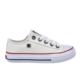 Textilsneakers Big Star DD374160 White vit
