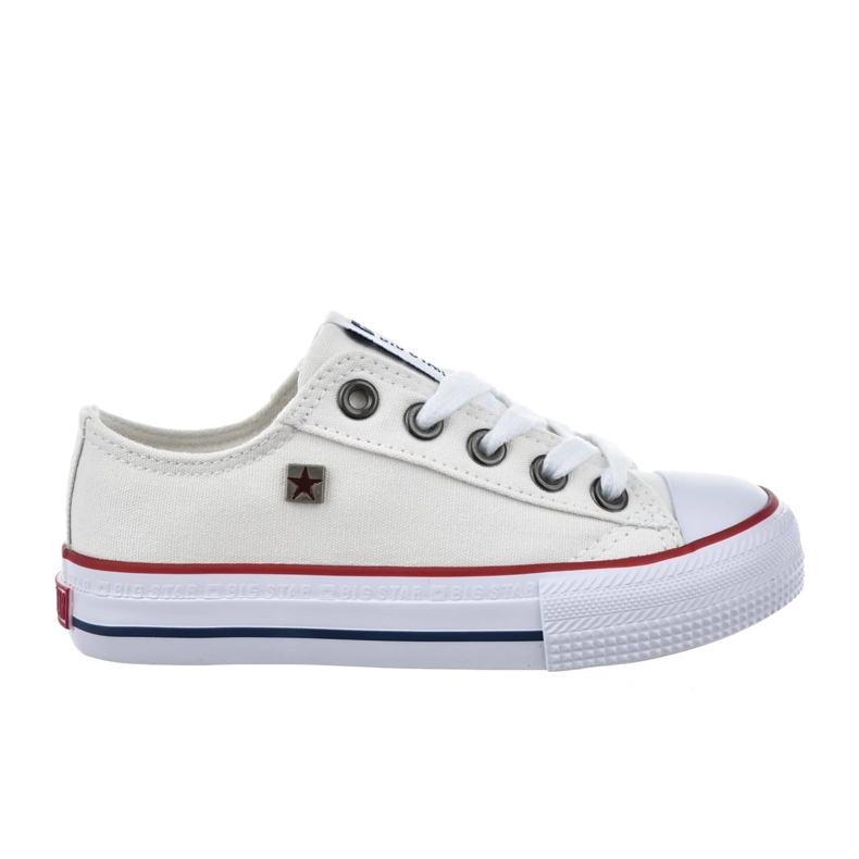 Textilsneakers Big Star DD374160 White vit