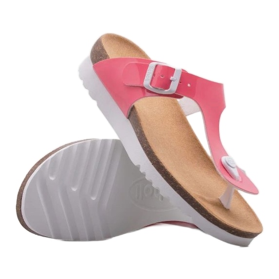 Kvinnors flip-flops scholl boa visum f31247-1209 rosa