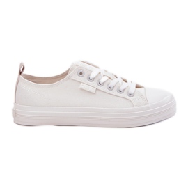 Women's Big Star RR274730 White Sneakers vit