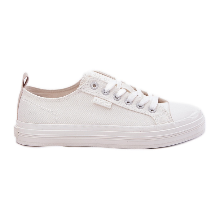 Women's Big Star RR274730 White Sneakers vit