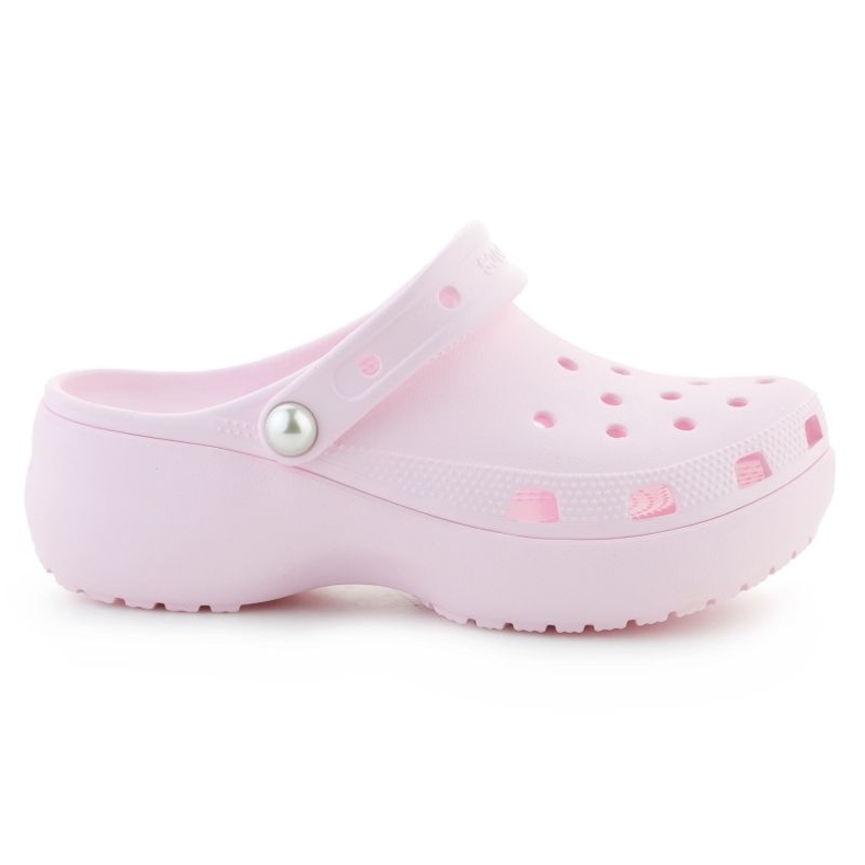 Crocs klassiska plattformar Pearl Clog 211231-6W rosa