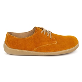 Olivier Kvinnors barfota minimalistiska sneakers 1288pol gul