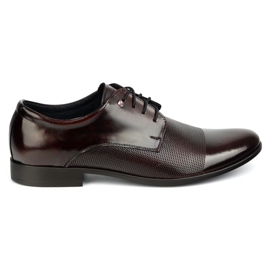 Olivier Eleganta läderskor 271T2 Cherry röd