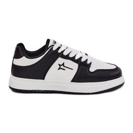 Kvinnors sneakers Big Star RR274A240 Hi-polish White and Black System svart