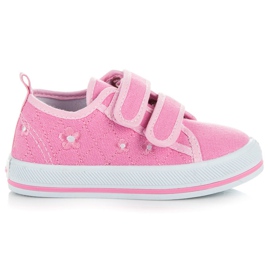 Bona Sneakers för dagis rosa