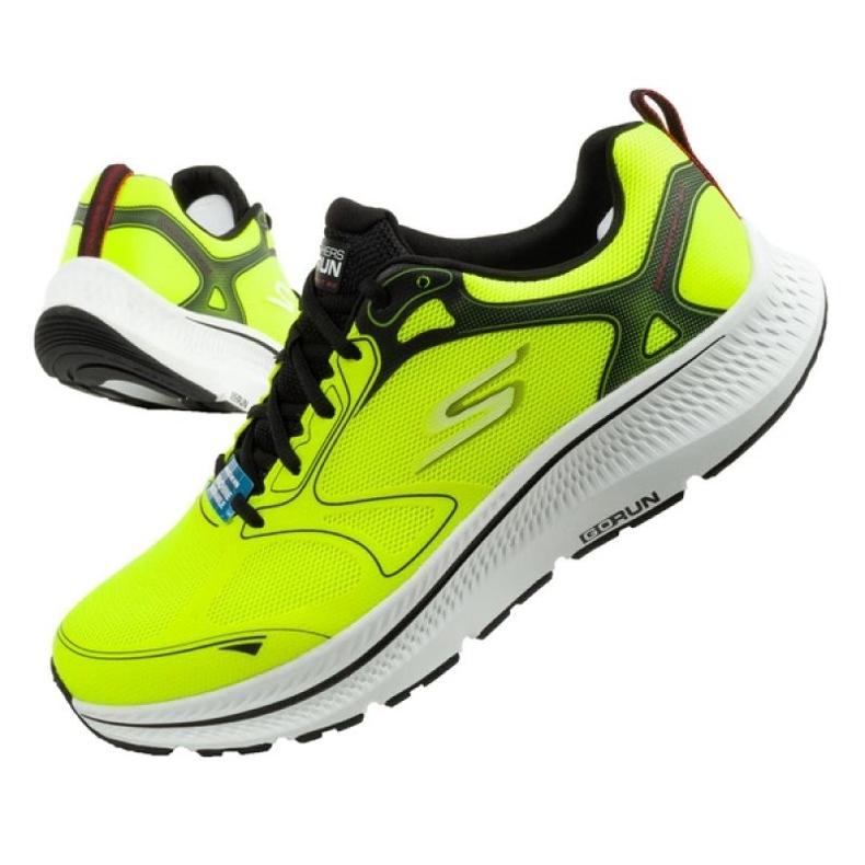 Löpskor Skechers går KONSKANT 220869/YLBK grön