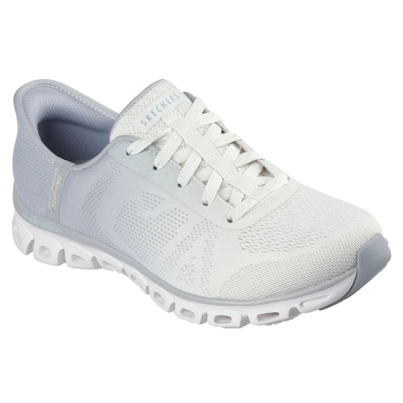 Skechers Slip-Inss glid-steg-excite 104566-GRY-skor grå