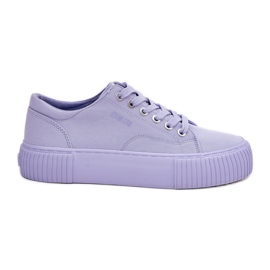 Big Star RR274406 Kvinnsmaterial Sneakers Purple purpur