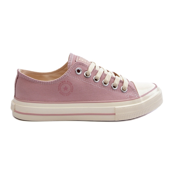 Låga sneakers för kvinnor Big Star NN274270 Rosa