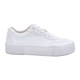 Låg Eco Leather Sneakers Big Star RR274303 White vit