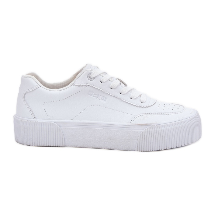 Låg Eco Leather Sneakers Big Star RR274303 White vit