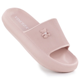 Skum flip flops för poolstrand med nallebjörnrosa Vinceza 75210