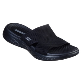 Skechers On-the-Go 600 Flip Flops-Oceanside i 140003-BBK svart