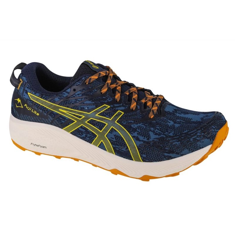 Asics Fuji Lite 3 1011b467-401 Blue Shoes blå